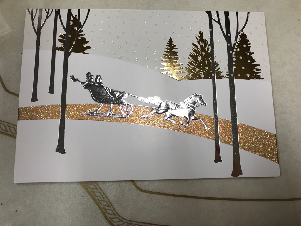 生徒さんからクリスマスカードを頂きました